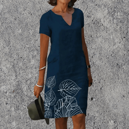 Stéphanie - Summer Fluid Midi Dress