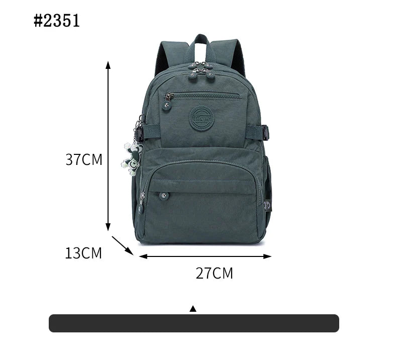 Stylish Nylon Backpack for Modern Explorers - Durable and Versatile Travel Bag