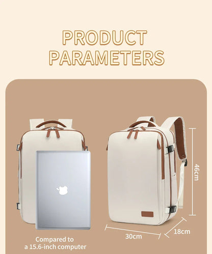 Versatile Travel Backpack 40x20x30 | Perfect Jet-Set & Forget Companion for Adventurers
