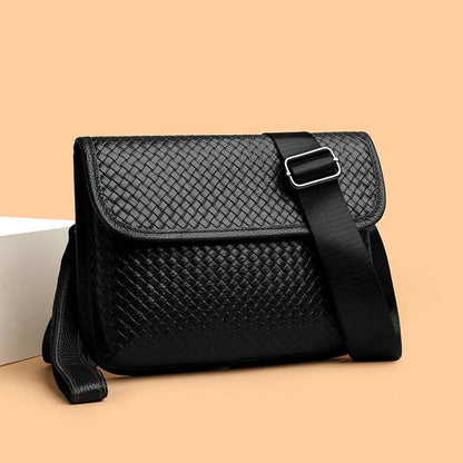 Men's Genuine Leather Crossbody Bag – Everyday Sling Shoulder Bag