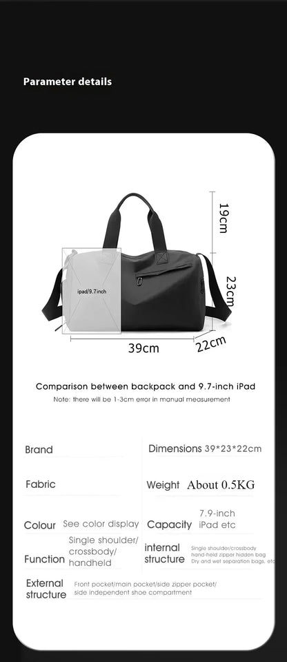 Versatile Gym Duffle Bag: Stylish and Functional Travel Companion