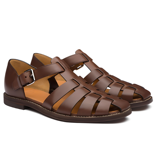 Willard - Stylish Sandals with Sewn Buckle for Men