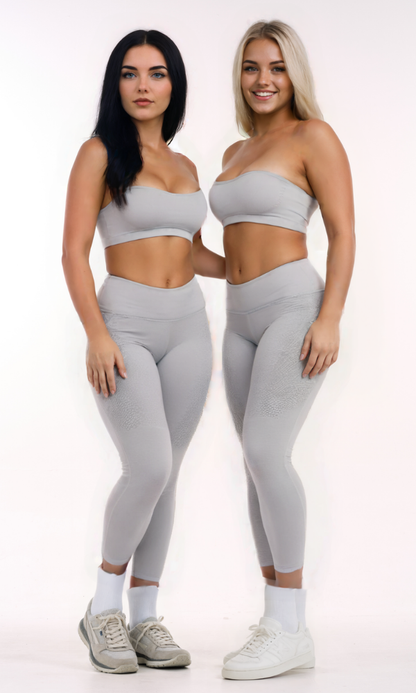 Dalia | Ladies' High Waist Ribbed Sports Set