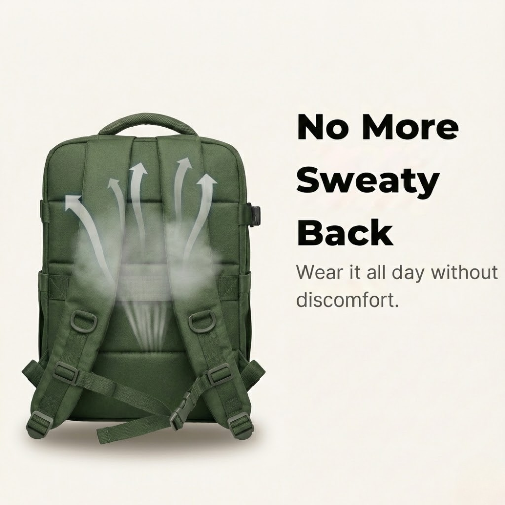 35L Versatile Backpack for Commuting and Travel - Ideal Personal Item Carrier