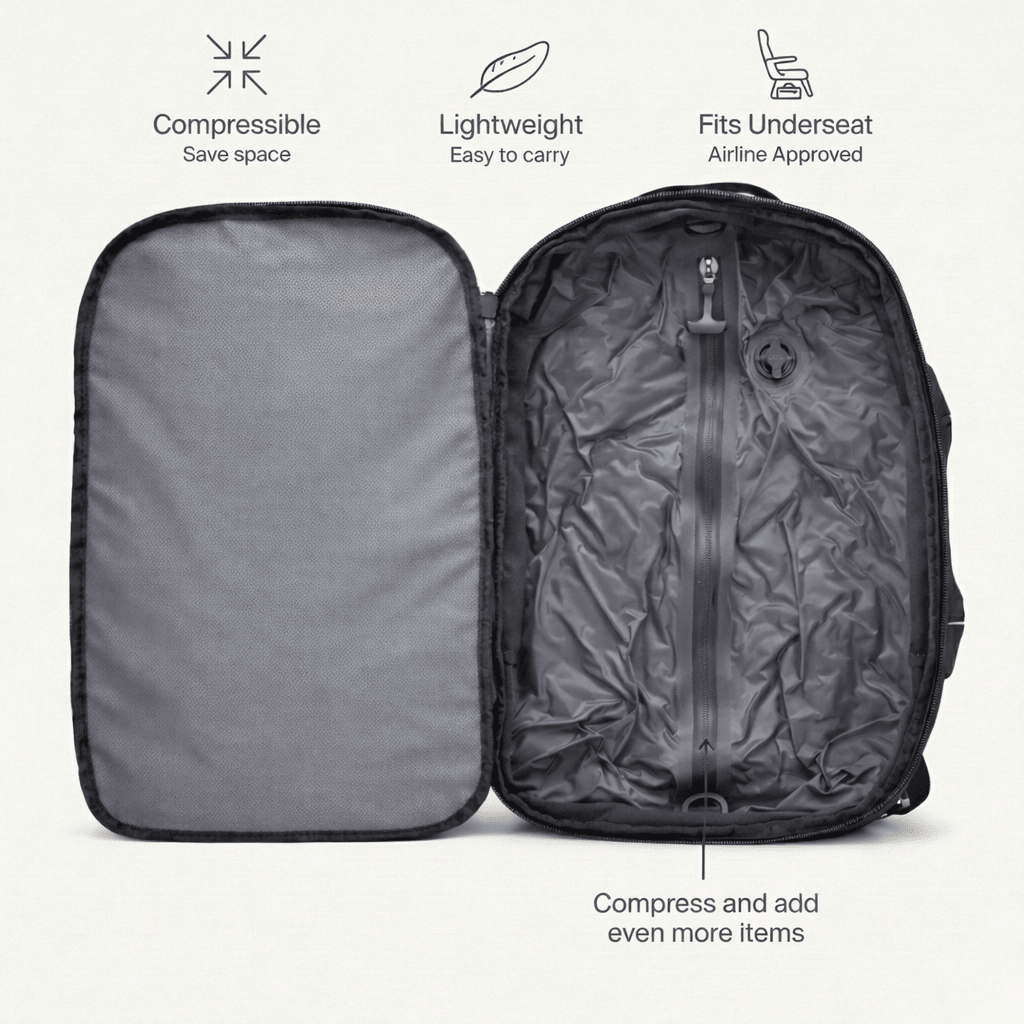 35L Versatile Backpack for Commuting and Travel - Ideal Personal Item Carrier