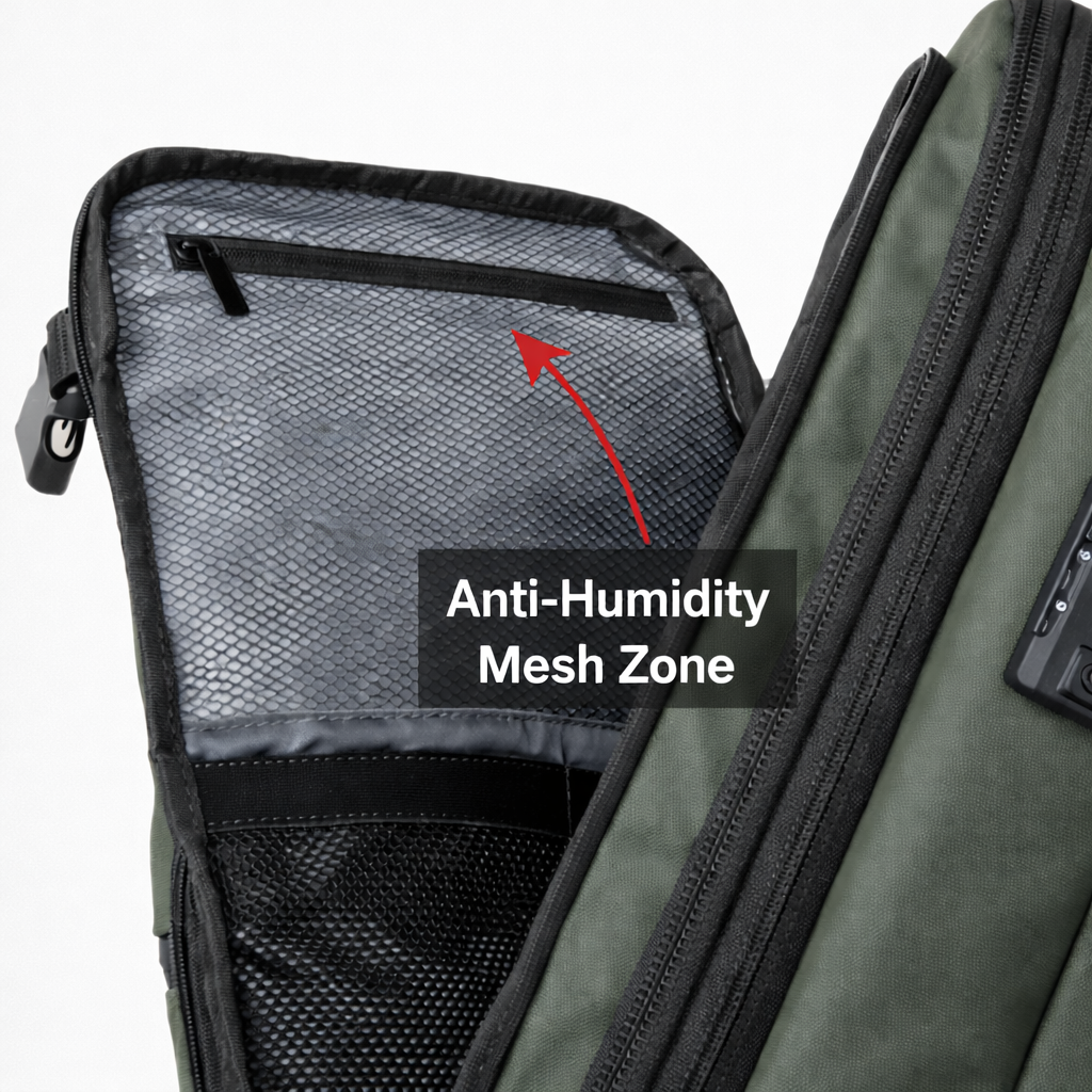 60L Vacuum Compression Backpack for Travel and Outdoor Adventures