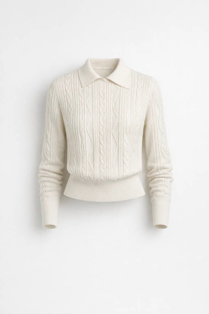 Ladies' Jumper | Elegant & Comfortable | With Collar | Spring