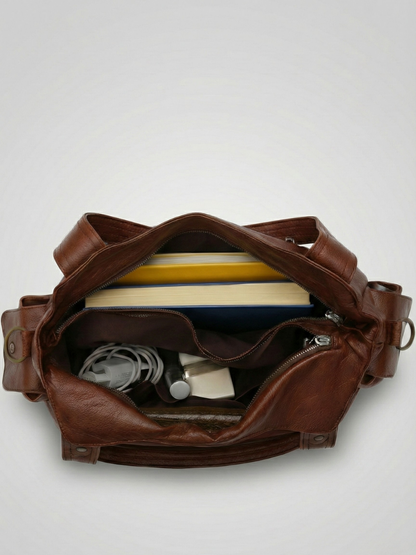 Versatile Laptop Tote Bag with Dedicated Compartment for Work and Travel