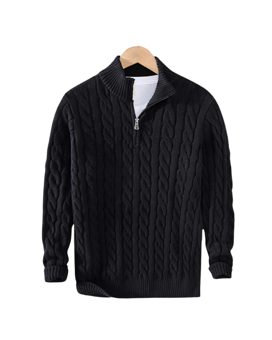 Old Alpine Zip Sweater