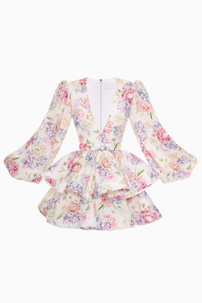Sofie | Summer Dress with Balloon Sleeves