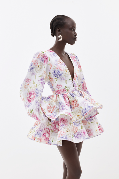 Sofie | Summer Dress with Balloon Sleeves
