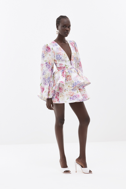 Sofie | Summer Dress with Balloon Sleeves
