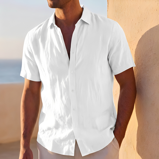 Jassen - Loose Button-Up Shirt for Men