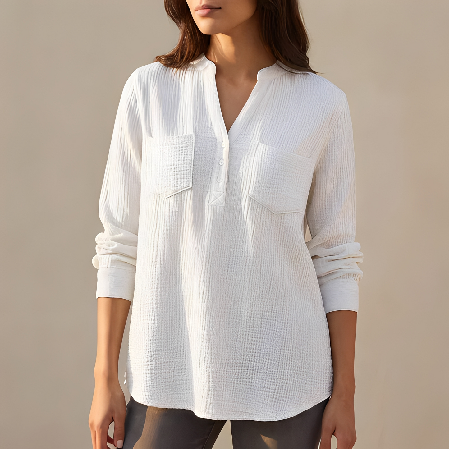 Lenny - Loose Summer Blouse for Women