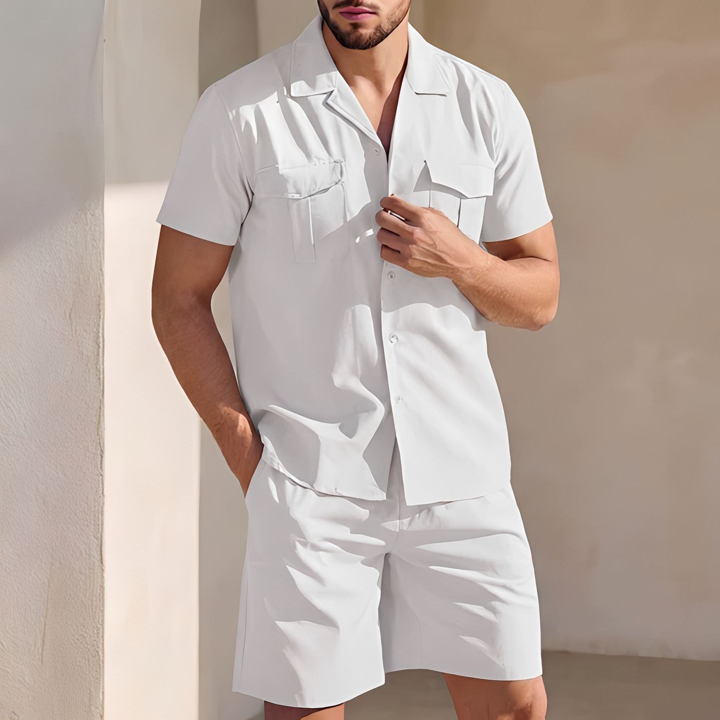 Casual Summer Set for Men - Light and Comfortable Fashion