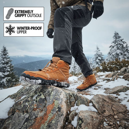 High-Top Barefoot Hiking Boots for Outdoor Adventure