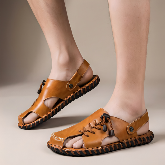 Men's Open-Toe Summer Sandals - Comfort and Style