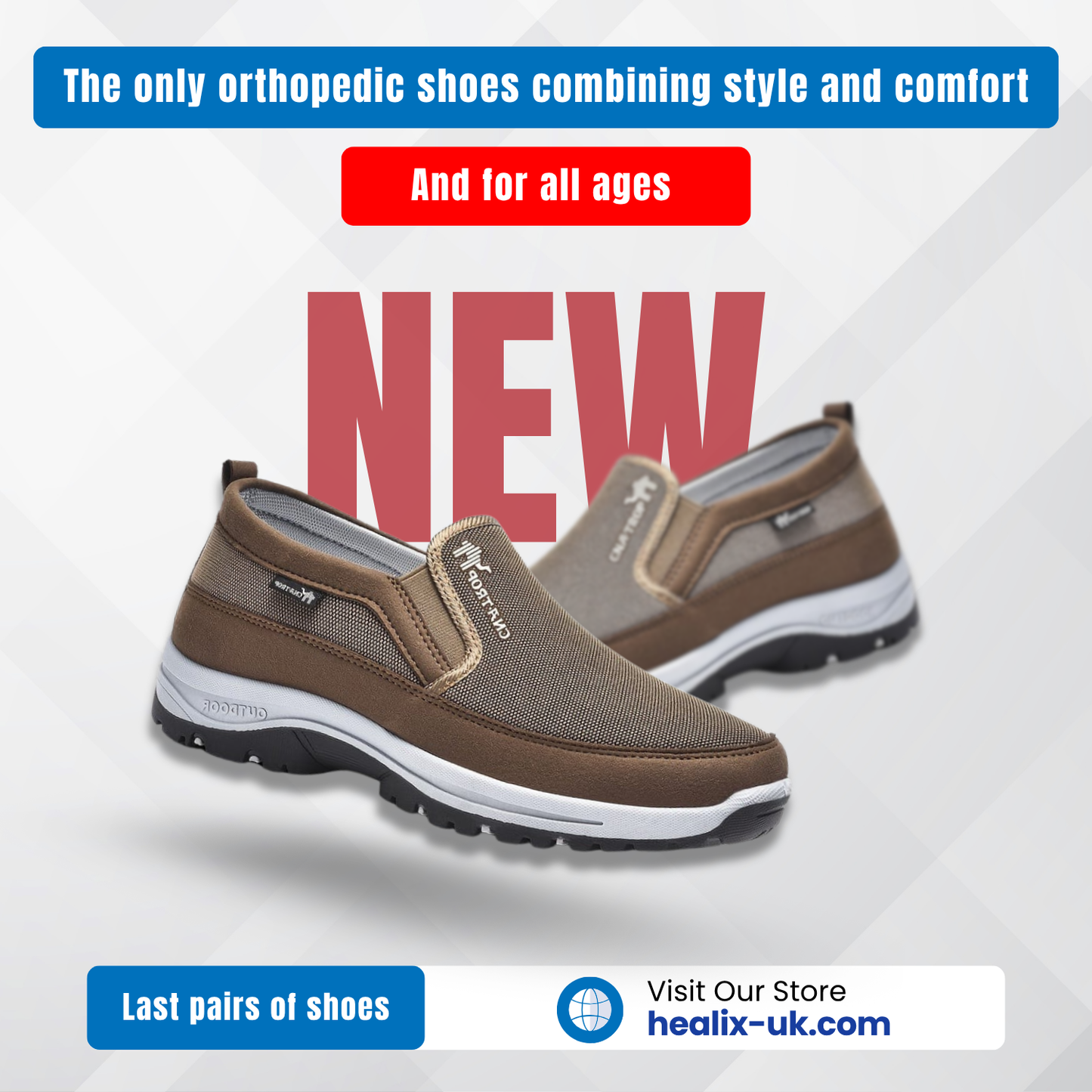 HealSteps | Ultra-Comfort Wide-Fit Orthopaedic Shoes