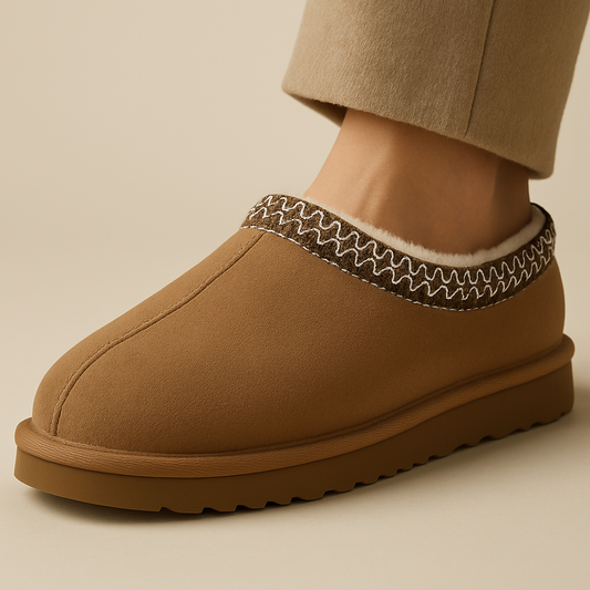 Karlyn | Luxe Slippers with Faux Fur Lining