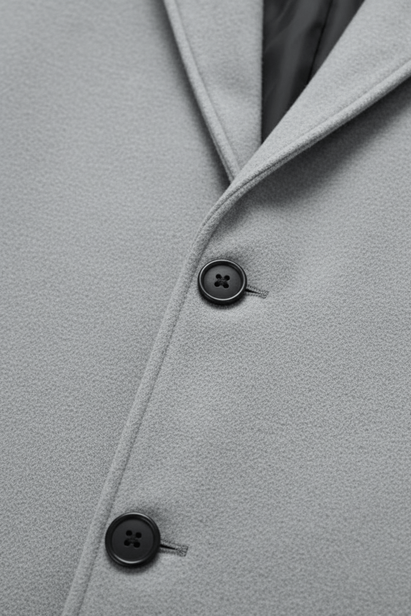 Men's Elegant Winter Trench Coat | Stylish and Warm Outerwear for Cold Weather