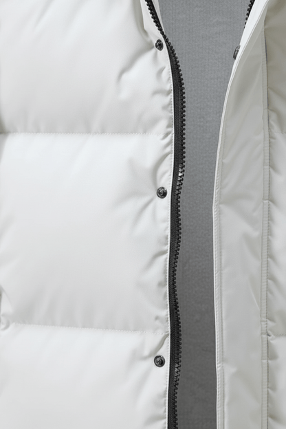 Men's Warm Insulated Hooded Trench Coat for Cold Weather