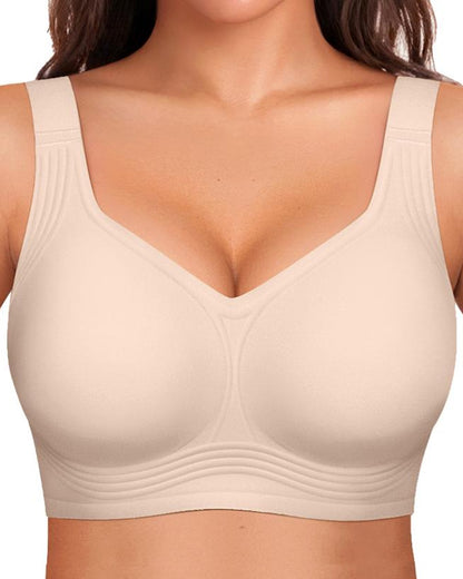 Wireless Full Coverage Bra for Women – Seamless Comfort Bra full Support