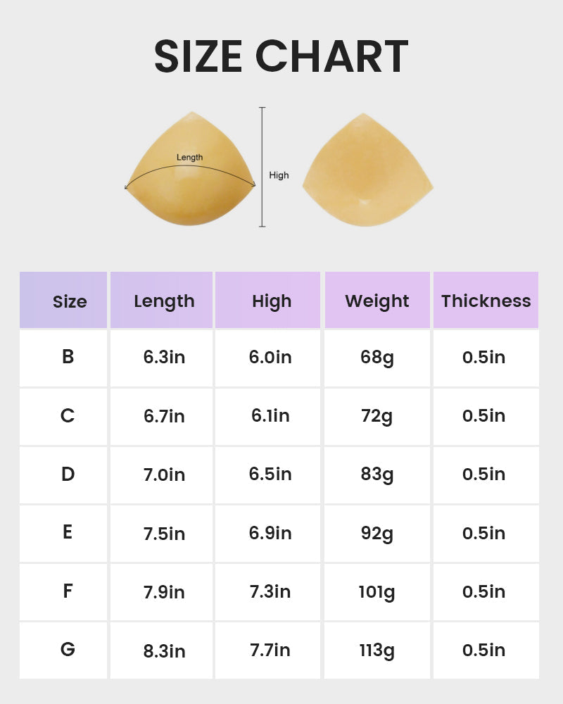 Double-Sided Adhesive Bra Lift Inserts | Instant Invisible Boost for Enhanced Support