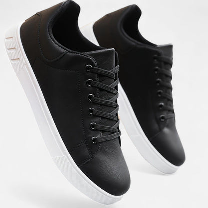 Men's Stylish Business Casual Lace-Up Sneakers | Comfortable Everyday Footwear