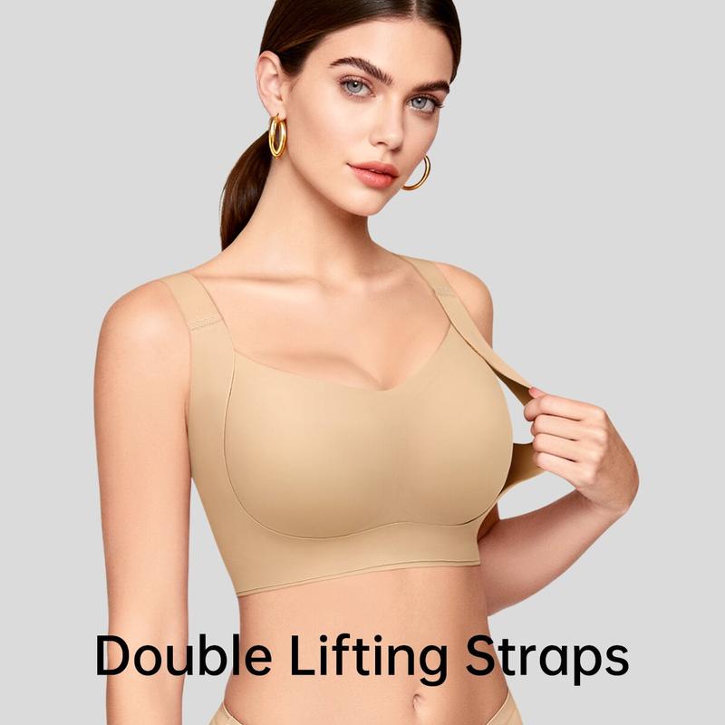 Seamless Wireless Push-Up Bra for Maximum Comfort and Supportive Fit