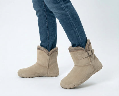 Women's Ergonomic Barefoot Shoes with Cozy Fur Lining for Ultimate Comfort