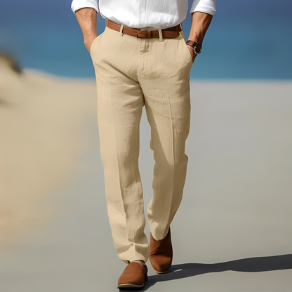 Chic Casual Men's Ankle Trousers - Modern and Comfortable Style
