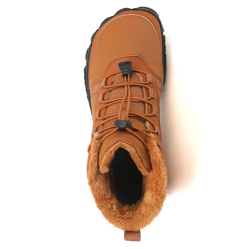 High-Top Barefoot Hiking Boots for Outdoor Adventure