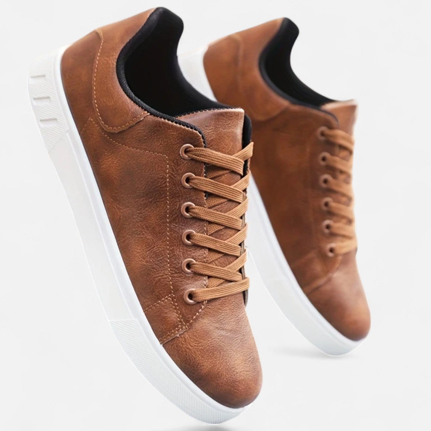 Men's Stylish Business Casual Lace-Up Sneakers | Comfortable Everyday Footwear