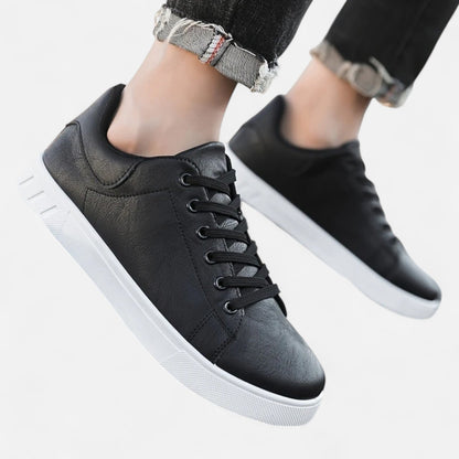 Men's Stylish Business Casual Lace-Up Sneakers | Comfortable Everyday Footwear