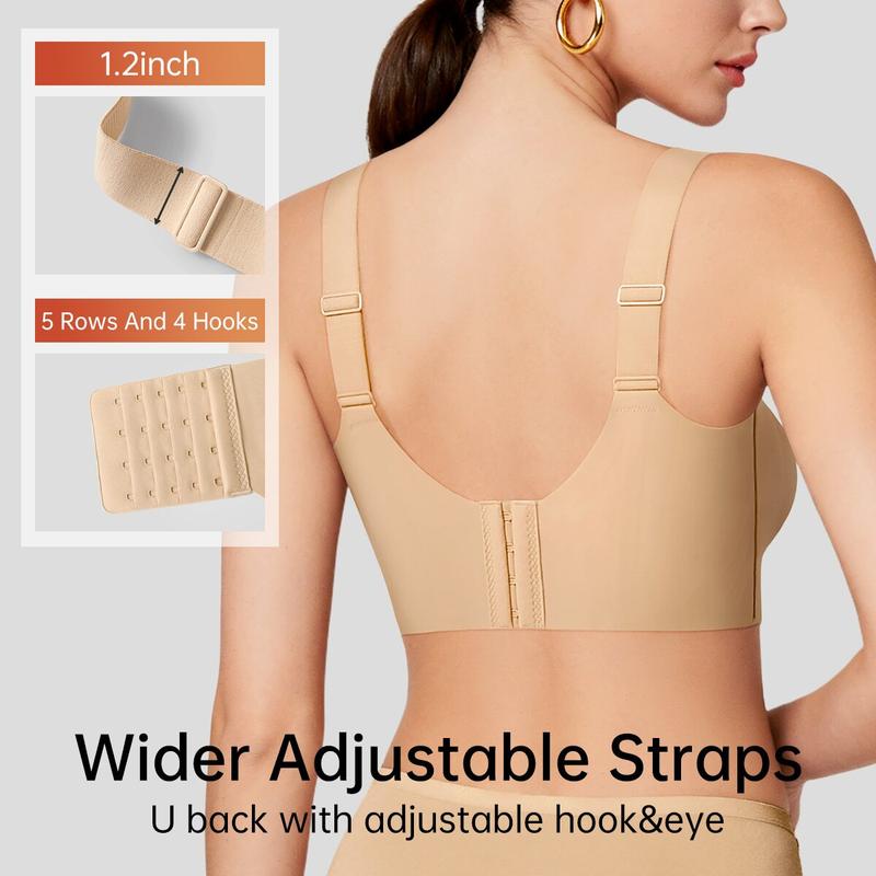Seamless Wireless Push-Up Bra for Maximum Comfort and Supportive Fit