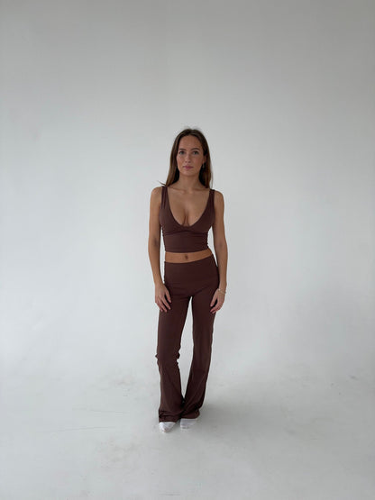 Abigael | Athleisure Set Flared Legging