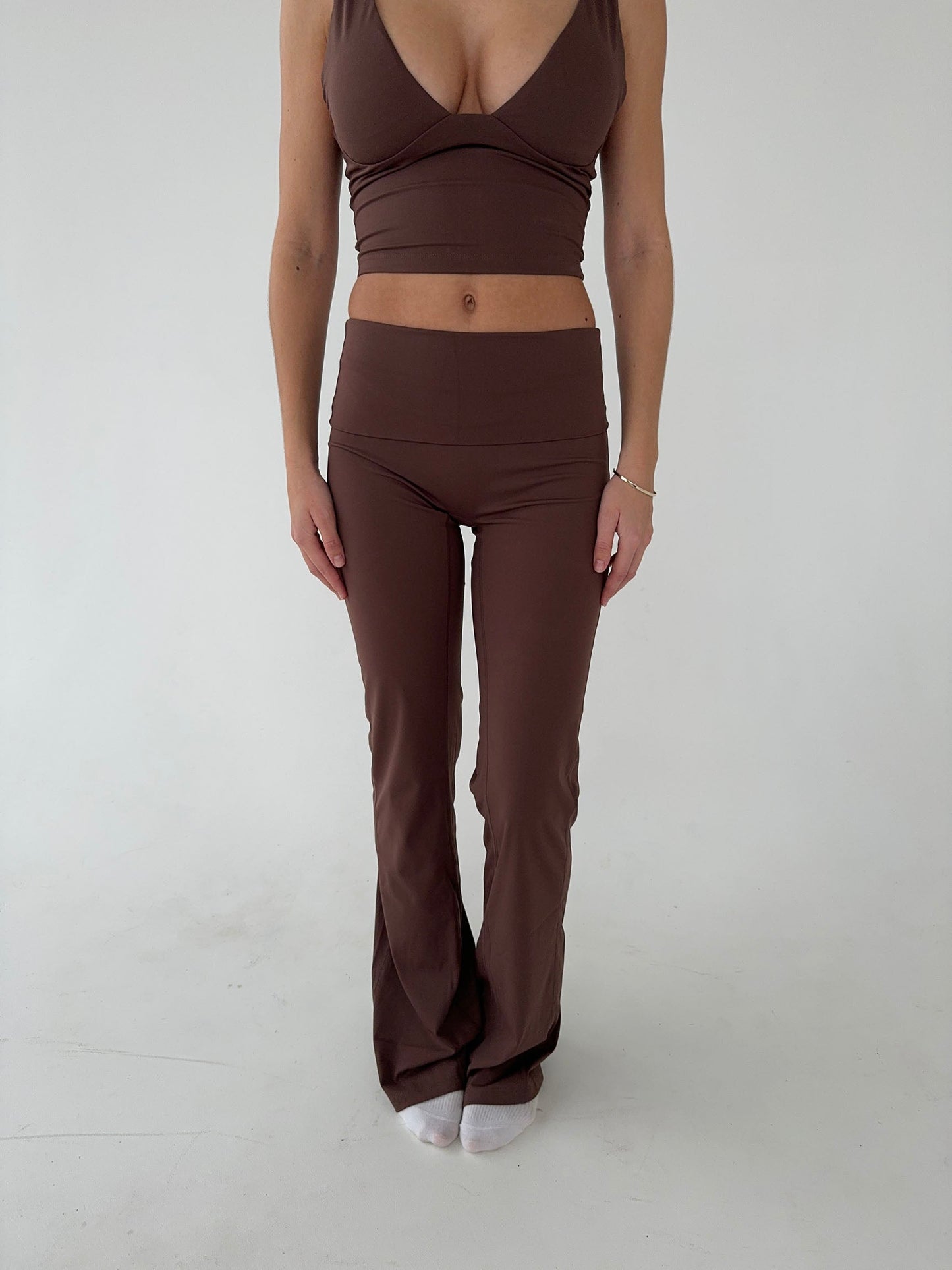 Abigael | Athleisure Set Flared Legging