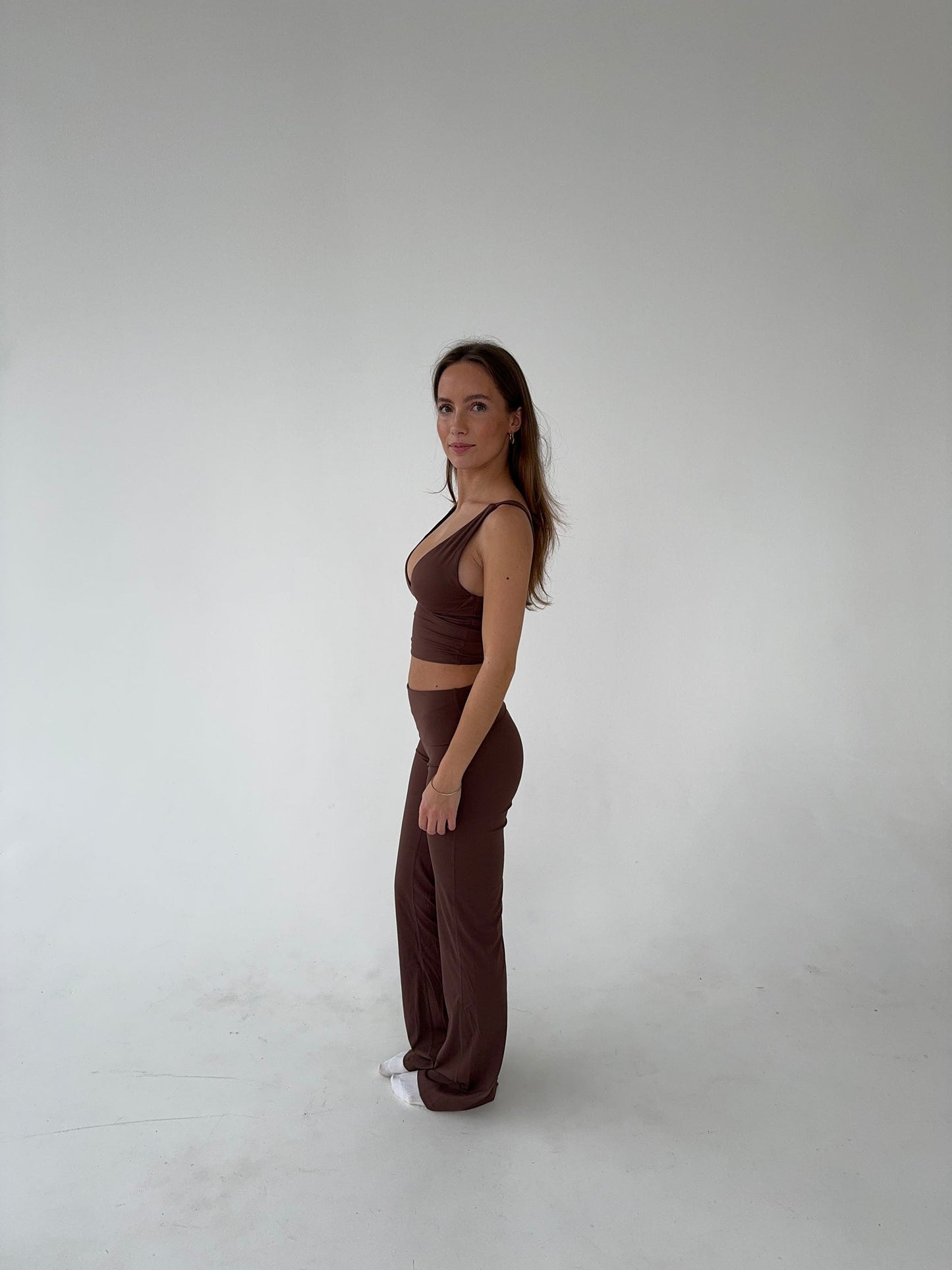 Abigael | Athleisure Set Flared Legging
