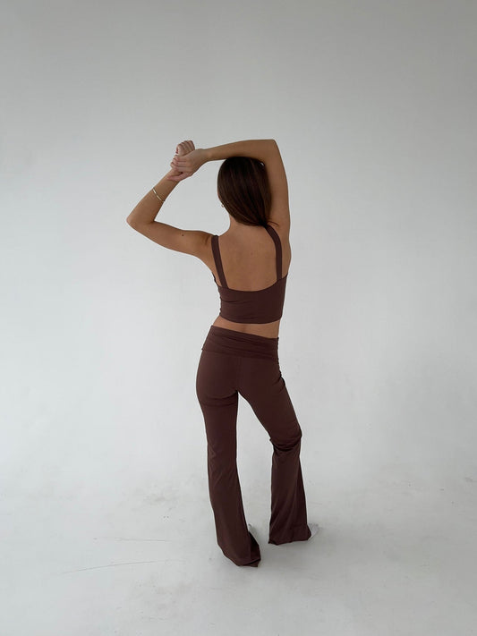 Abigael | Athleisure Set Flared Legging