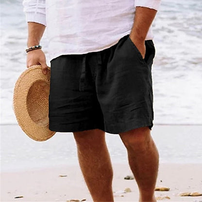 Men's Shorts with Drawstring and Side Pockets