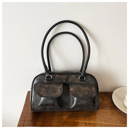 Arleen | Shoulder Bag with Flap Pockets
