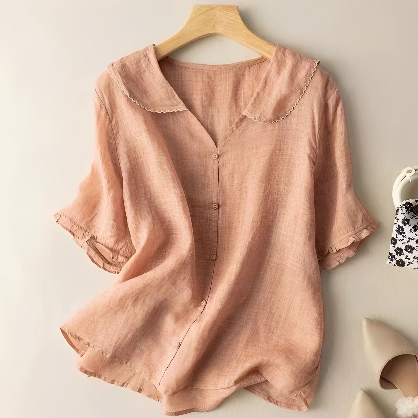 Christa - Classic and Loose Blouse for Women