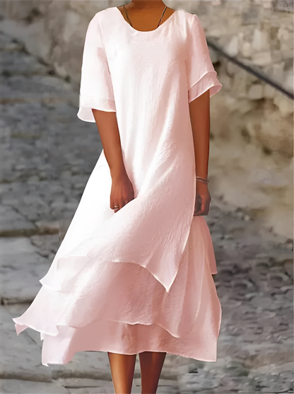 Tianna - Comfortable and Flowing Maxi Dress for Women