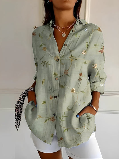 Chantelle - Elegant Button Blouse for Women