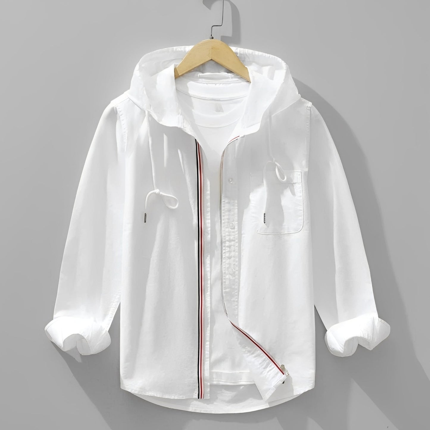 Richard - Casual Long Sleeve Hooded T-Shirt for Men