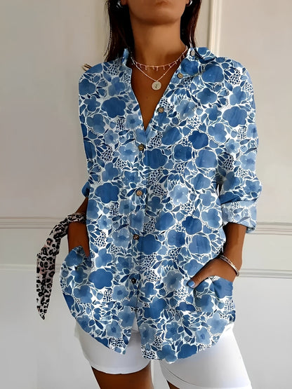Chantelle - Elegant Button Blouse for Women