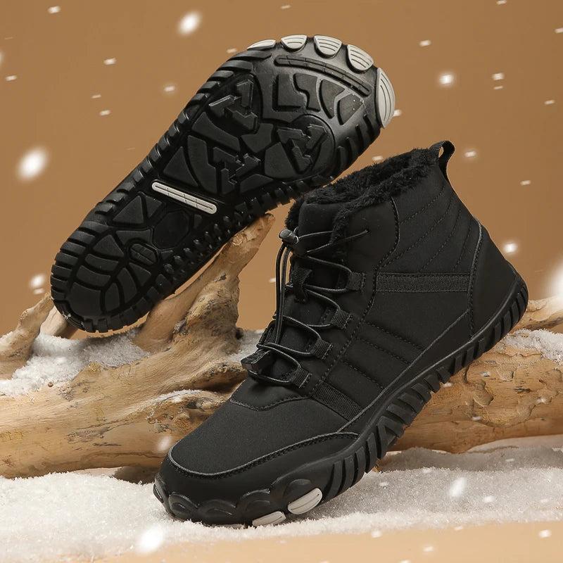 High-Top Barefoot Hiking Boots for Outdoor Adventure