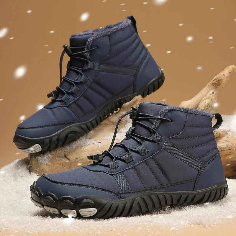 High-Top Barefoot Hiking Boots for Outdoor Adventure