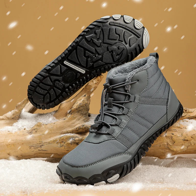 High-Top Barefoot Hiking Boots for Outdoor Adventure