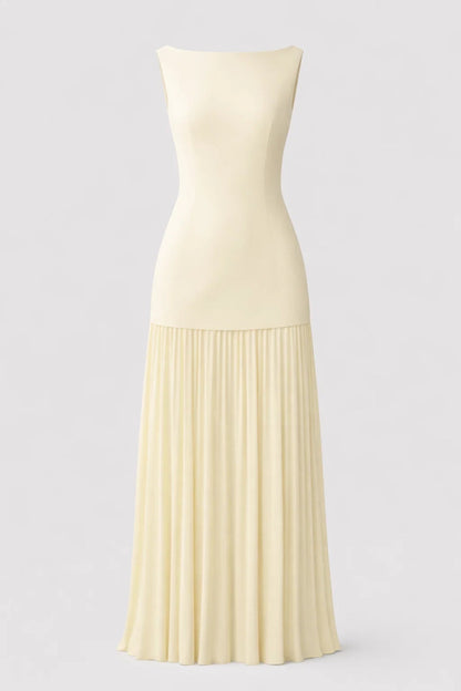 maxi dress ladies | Elegant & Comfortable | With Pleats | Summer